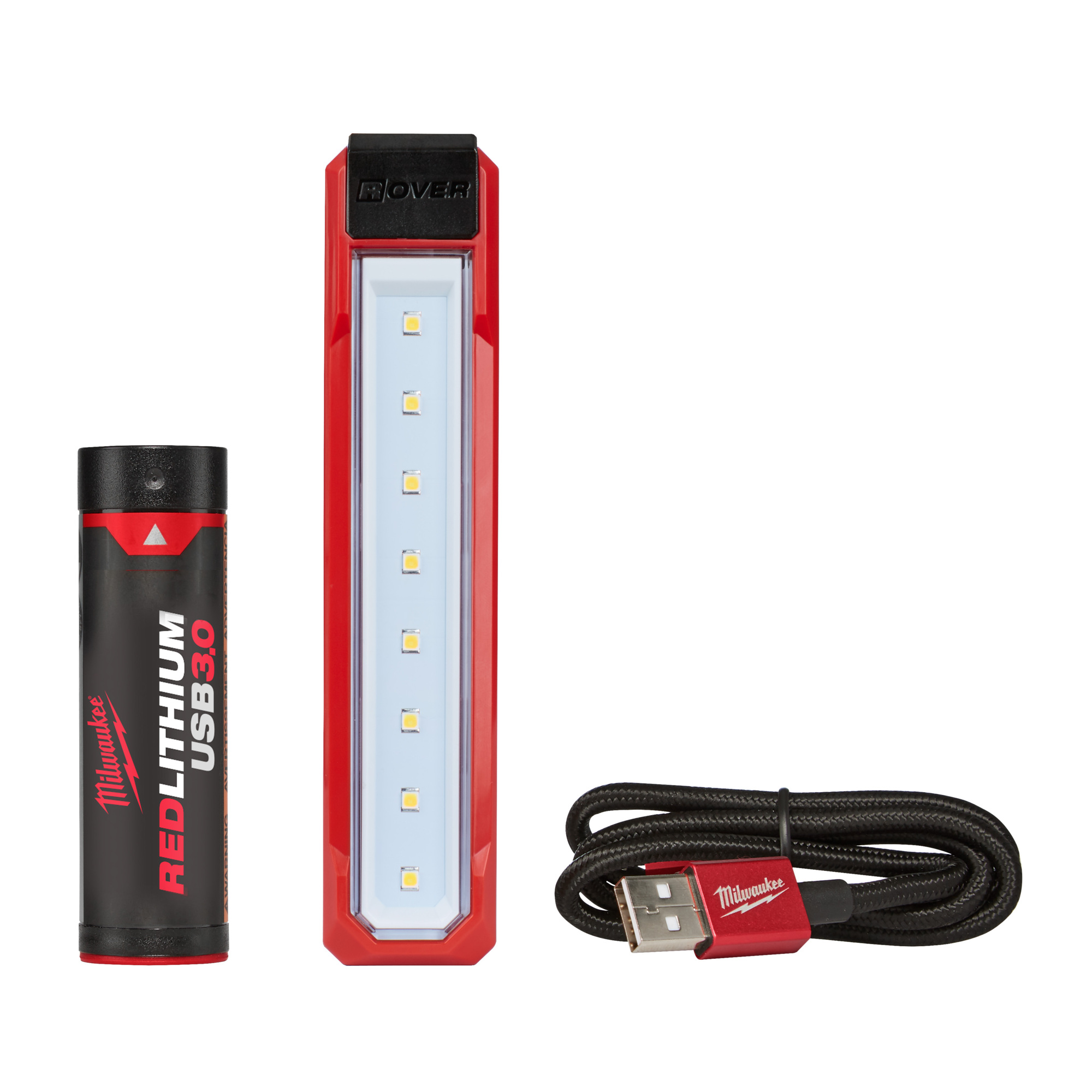 Milwaukee ROVER USB Rechargeable Pocket Floodlight, 445 Lumens, Model# 2112-21